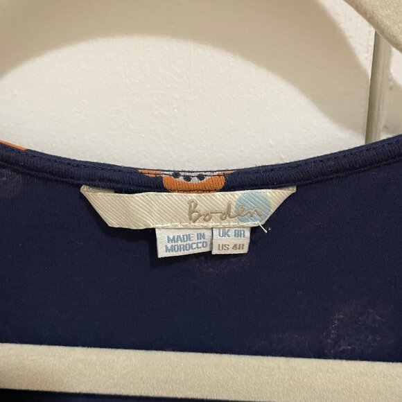 Boden Faux Wrap Top US 6 / UK 10 - Picture 2 of 4